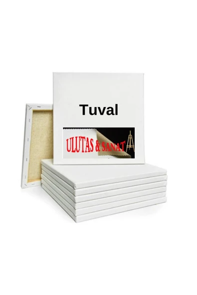 Ulutaş Sanat Masaüstü Şövale Üç Ayaklı, Resim Şövalesi, 25x35 Tuval 2 Adet - Resim 3