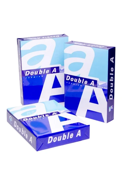 DOUBLE A Fotokopi Kağıdı A4 80 Gr. 3 Paket 3x500 Yaprak (1500 YAPRAK) ürün görseli 1