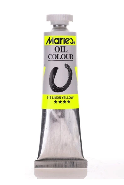 Marie's art Oil Colour Yağlı Boya 170ml 215 Limon Yellow ürün görseli 1