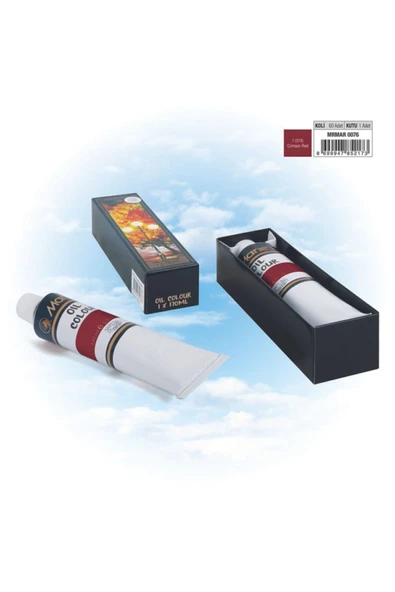 Marie's art Mrmar0076 Crimson Red E1385-1 (315) 170ml Yağlı Boya ürün görseli 1