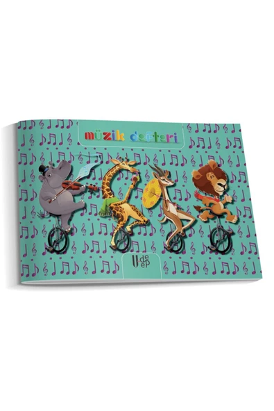 UMUT DEFTER U-deep Küçük Müzik Defteri A5 30 Yaprak ürün görseli 1