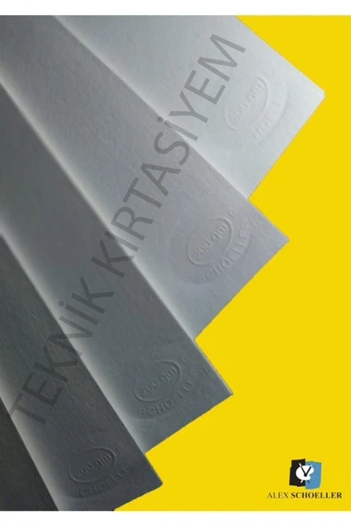 Alex Schoeller Alex Teknik Resim Kağıdı A3 200 Gr. 10'lu Damgalı Şöhler ürün görseli 1