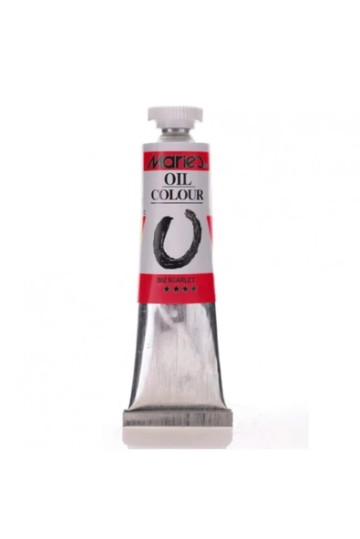 Marie's art Yağlı Boya 12 ml 302 Scarlet ürün görseli 1