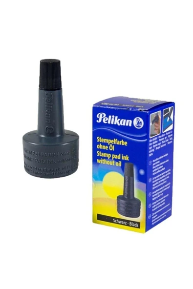 Pelikan Germany Siyah Stampa Mürekkebi 30 Cc Siyah Istampa 1 Adet ürün görseli