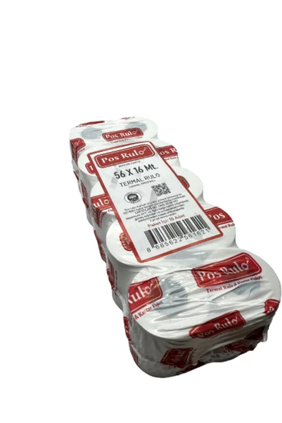 pos rulo Posrulo Termal Rulo 56 x 16 mt 10 Adet ürün görseli