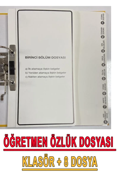 Gülpaş Öğretmen Özlük Dosyası Meb - Resim 2