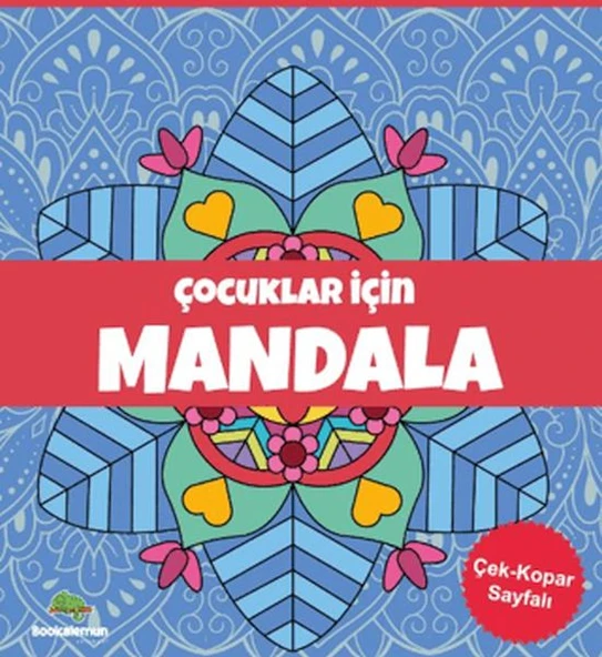 Çocuklar İçin Mandala - Mavi ürün görseli 1