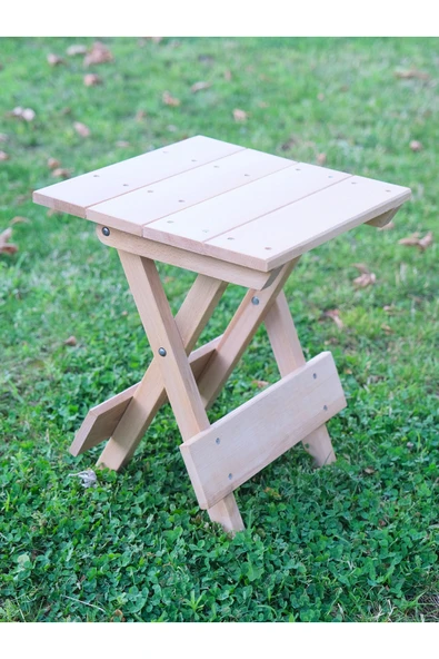 ARMES EV CONCEPT Açılır Kapanır Ahşap Tabure 35 cm | Şık ve Dayanıklı - Resim 5