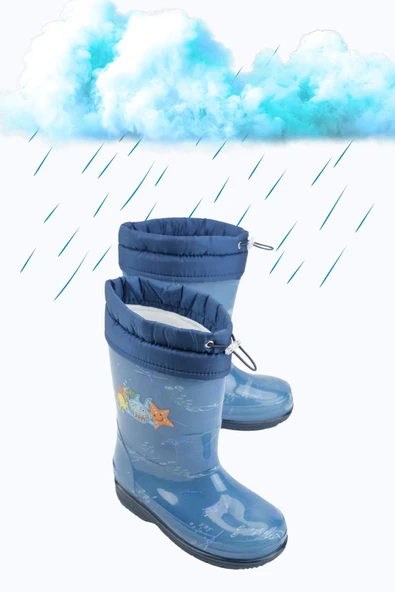 Gezer EC2KFM.00674 Erkek Çocuk Su Yağmur Geçirmez Çizme ürün görseli 1