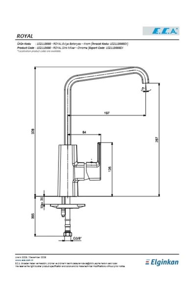 Eca Royal Eviye Bataryası - Resim 2