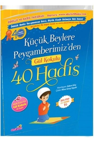 Hepsi Çocuk Yayınevi Küçük Beylere Peygamberimizden Gül Kokulu 40 Hadis - Cep Boy ürün görseli 1