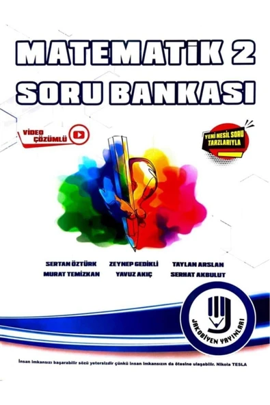 JAKOBİYEN YAYINLARI Matematik 2 Soru Bankası ürün görseli 1