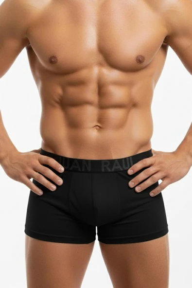 DeepSEA Erkek Pamuklu Boxer Seti – Esnek, Nefes Alan Cilt Dostu 4'lü Boxer 2603123 - Resim 2