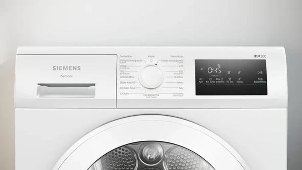 Siemens iQ300 WT00H201TR 8 KG Isı Pompalı Kurutma Makinesi - Resim 2