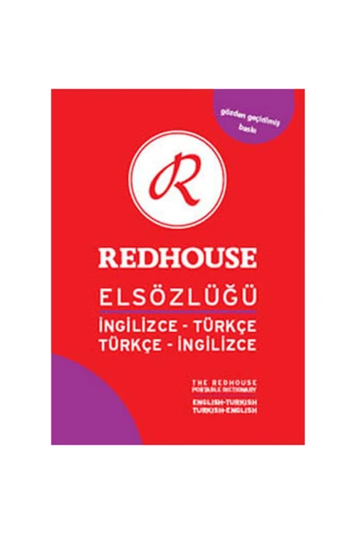 Redhouse Yayınları REDHOUSE İNG-TÜRK / TÜRK-İNG EL SÖZLÜĞÜ ürün görseli 1