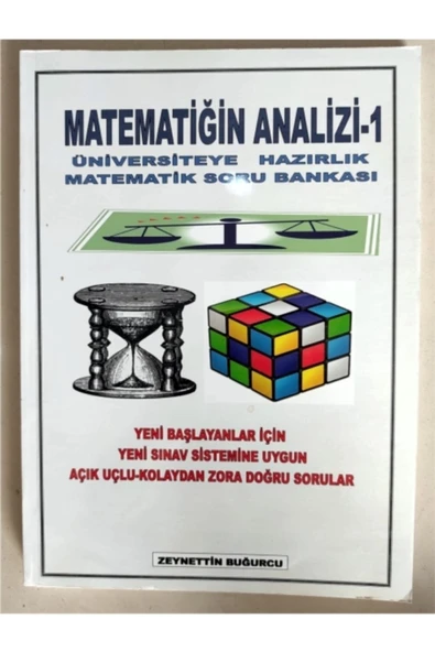 Kampus Kırtasiyem Matematiğin Analizi Zeynettin Buğurcu Yks,kpss Ve Dgs Yeni Başlayanlar Için ürün görseli 1