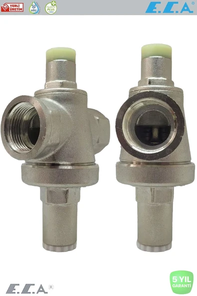Eca E.C.A 1/2" Basınç Düşürücü Valf Pistonlu 602111004 - Resim 4
