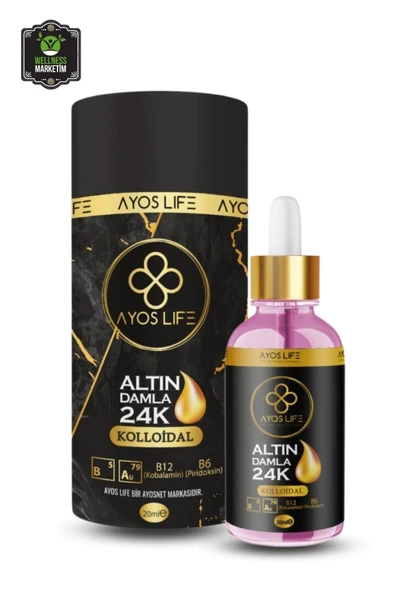 AYOSLİFE ALTIN DAMLA 200PPM 20ML VİT. B6 & VİT. B12 - Resim 3