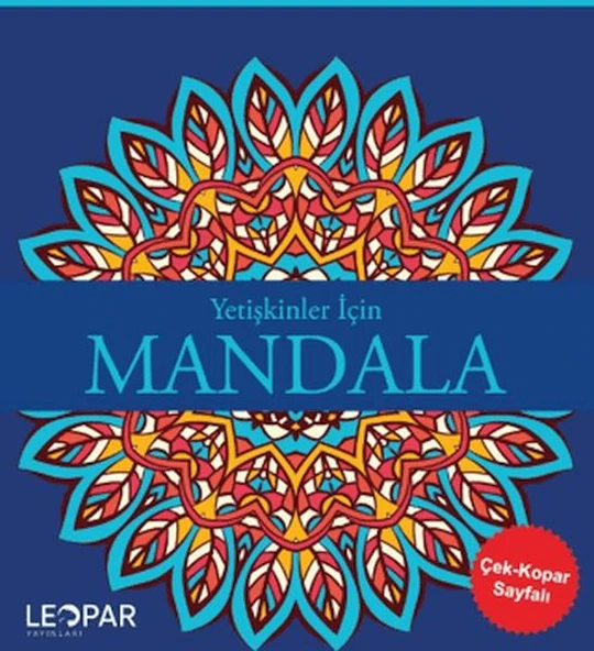 Yetişkinler İçin Mandala - Lacivert ürün görseli 1