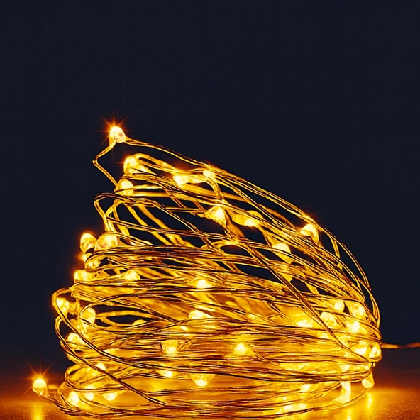 Kızılkaya Yılbaşı Led Işık Pilli 5 mt 50 li Günışığı (2505160) ürün görseli