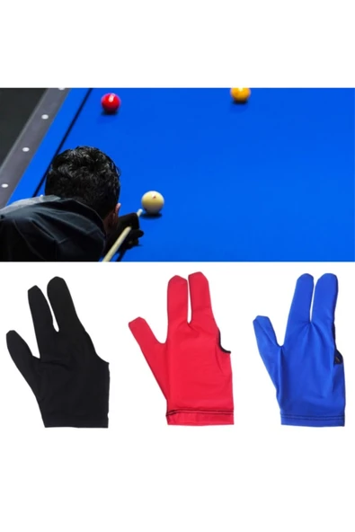 Kampus Kırtasiyem 1 Adet Cırtlı Dikişli Bilardo Eldiveni - Resim 2