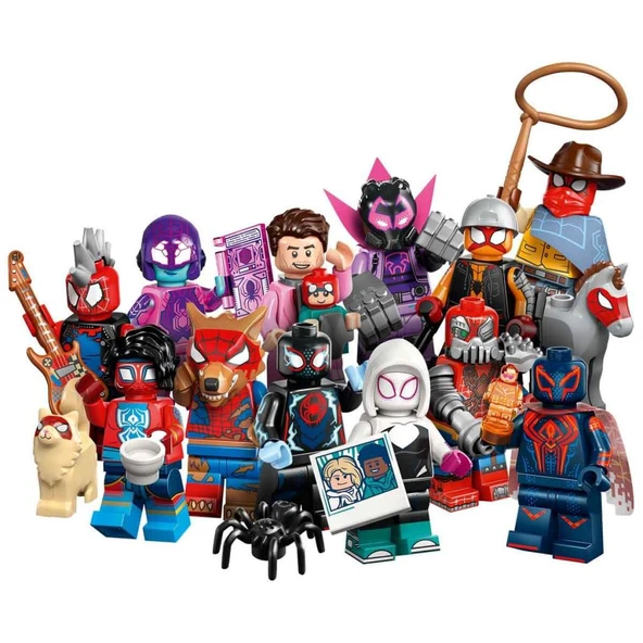 LEGO Mini Figures Örümcek Adam: Örümcek Evrenine Geçiş 71050 - Resim 11