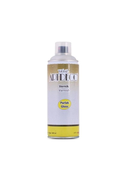 Artdeco lisans kırtasiye Parlak Sprey Vernik 400ml - Resim 2