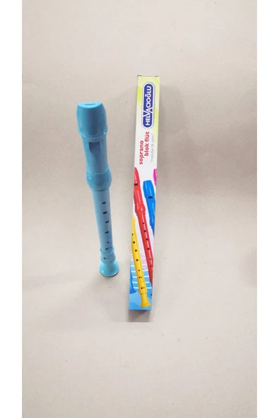 Helvacıoğlu Melodika Soprano Blok Flüt Mavi ürün görseli