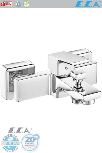 Eca E.c.a Tiera Banyo Duş Bataryası Krom Banyo Bataryası 102102469 ( 20 Yıl Garantili ) ürün görseli