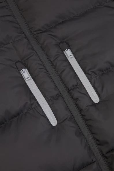 Urbanwild Şişme Erkek Mont Siyah - Resim 3