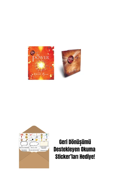 Artemis Yayınları The Power (Ciltli) + Sır (Ciltli) + Okuma Sticker'ları ürün görseli 1