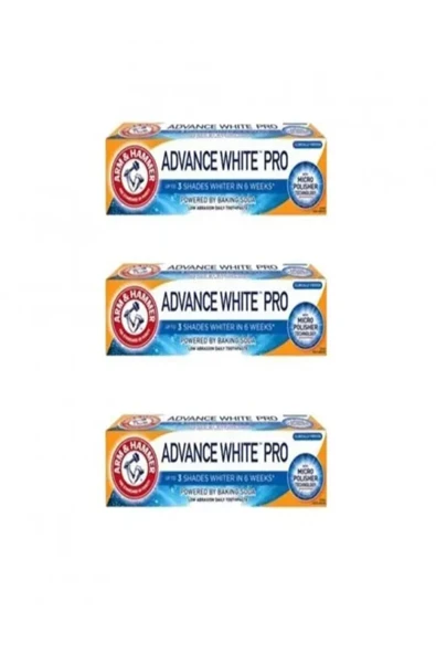 Arm&Hammer Arm Hammer Advanced White Pro (3 Tona Kadar Daha Beyaz) Diş Macunu 75ml ürün görseli