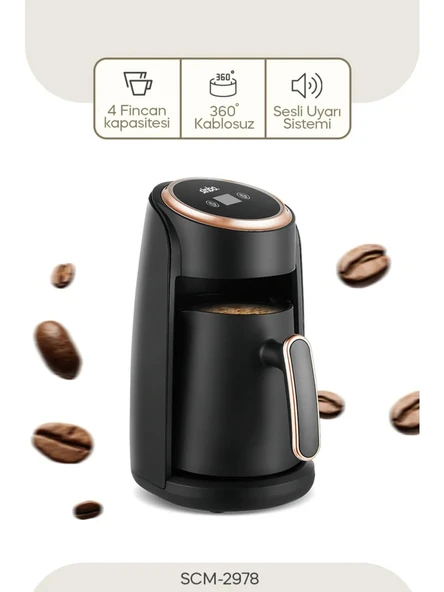 SINBO SCM-2978 KAHVE MAKINESI - Resim 2