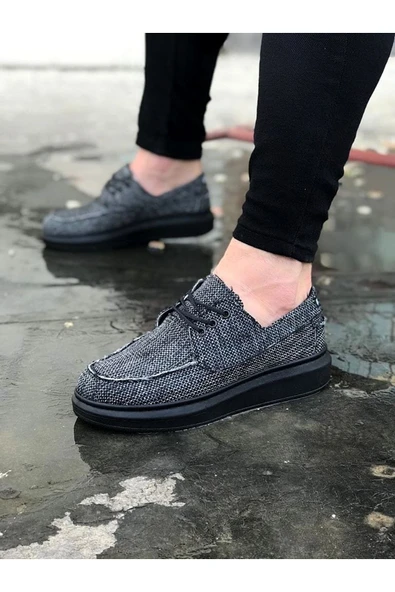 Wagoon WG503 Gri Kömür Erkek Günlük Ayakkabı ürün görseli