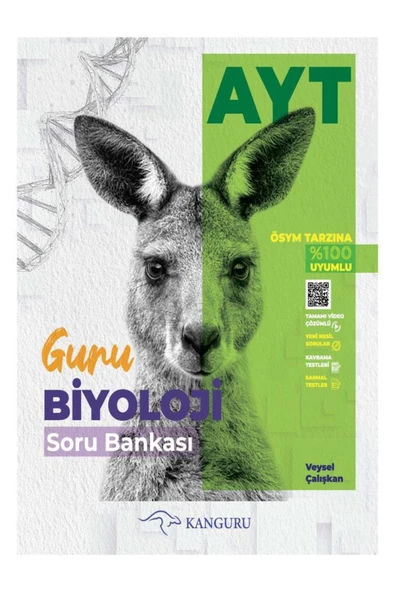 Kanguru Ayt Guru Biyoloji Soru Bankası ürün görseli 1