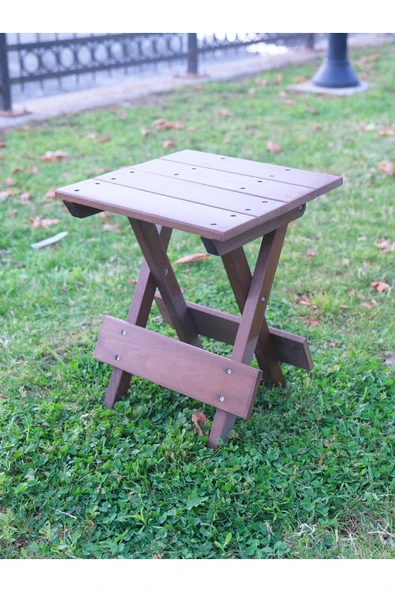 ARMES EV CONCEPT Açılır Kapanır Ahşap Tabure 35 cm | Şık ve Dayanıklı - Resim 5