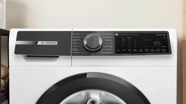 Bosch WGK244Z0TR 9 KG 1400 Devir Çamaşır Makinesi Beyaz - Resim 2