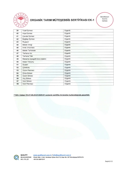 Organik Sertifikalı Kuru Dağ Inciri Standart Boy 500 Gr - Resim 6