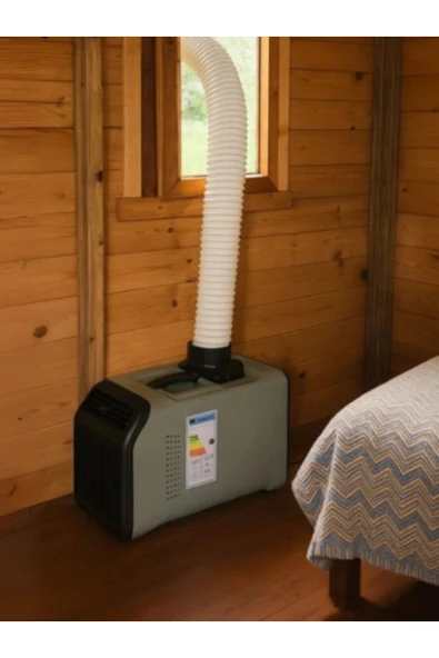 Cool man Taşınabilir Sıcak Soğuk Özellikli Portatif Klima (5100 BTU) - Resim 3