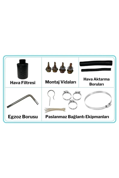 Cool man Coolman Webasto Tipi S44 Portatif Dizel Isıtıcı - Resim 4