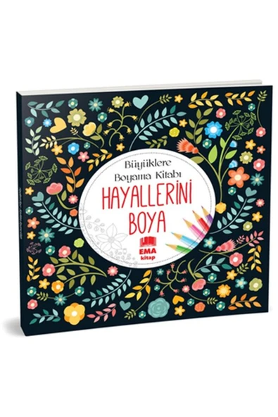 Ema Kitap Hayallerini Boya Büyüklere Boyama Kitabı ürün görseli 1