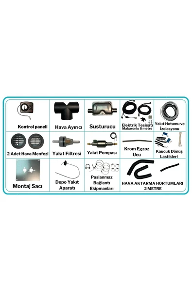 Cool man Coolman Webasto Tipi Thermon 4 (24V) - Resim 4