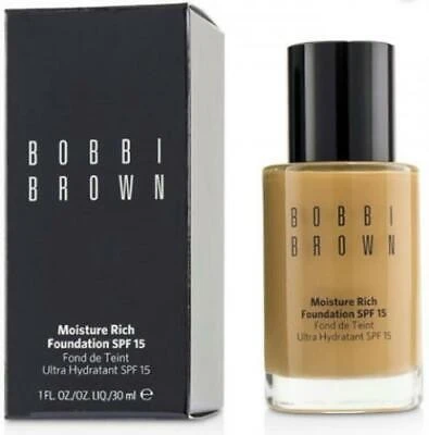 Bobbi Brown Moisture Rich Fondöten SPF15 - 4.5 Warm Natural ürün görseli