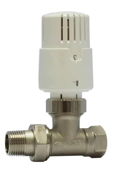 Eca TRV4 Termostatik Düz Radyatör Valfi Petek Vanası 602120756 ürün görseli