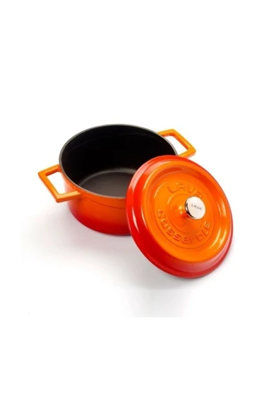 Lava Yuvarlak Döküm Demir Tencere Lv Y Tc 20 K2 O - Resim 2