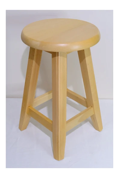 ARMES EV CONCEPT Ahşap Tabure (45 CM) – Şık Ve Dayanıklı - Resim 3