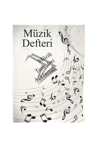 İşbilen Yayınları Müzik Defteri Müzik Terimleri Açıklamalı ürün görseli 1