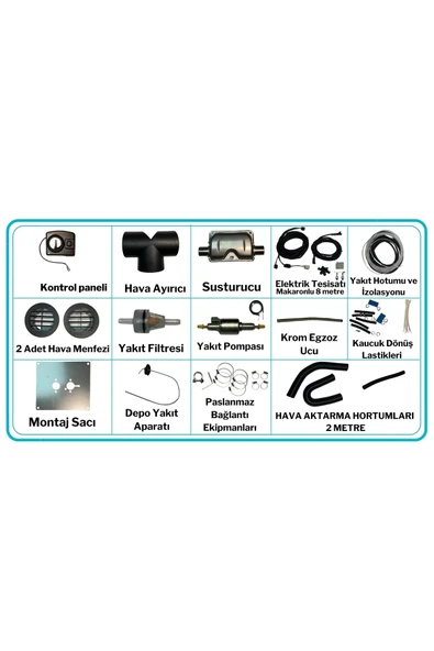 Cool man Webasto Tipi Coolman Thermon 4 12v - Resim 4