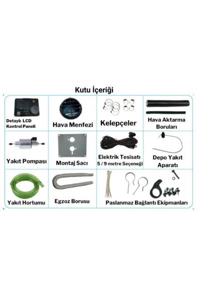 Cool man Vizyon Power Dizel Isıtıcı 5 kW (12V) - Resim 4