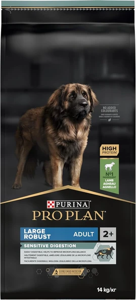 Pro Plan Large Robust Kuzu Etli Yetişkin Köpek Maması 14 Kg ürün görseli 1